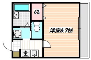 フォルス12の物件間取画像